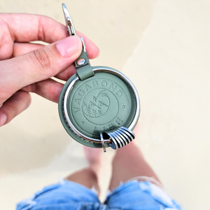 NEW - Sage Green Vegan Keychain