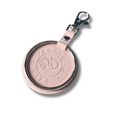 Load image into Gallery viewer, Pink Vegan Keychain