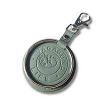 Load image into Gallery viewer, NEW - Sage Green Vegan Keychain