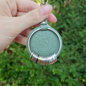 NEW - Sage Green Vegan Keychain