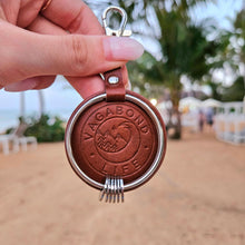 Load image into Gallery viewer, Brown Vegan Keychain