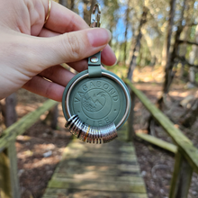 Load image into Gallery viewer, NEW - Sage Green Vegan Keychain