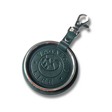 Load image into Gallery viewer, Forest Green Vegan Keychain