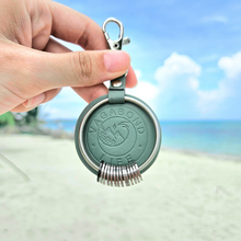 Load image into Gallery viewer, NEW - Sage Green Vegan Keychain